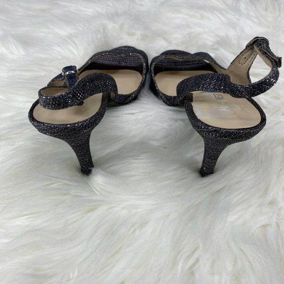 Nine West Bank Head Slingback High Heels Size 10M - Picture 5 of 8